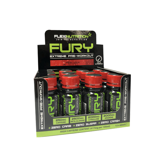Fury Preworkout Box x 12 Shots